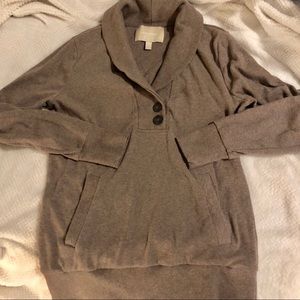 Banana Republic Shawl Collar Pullover - Sz S
